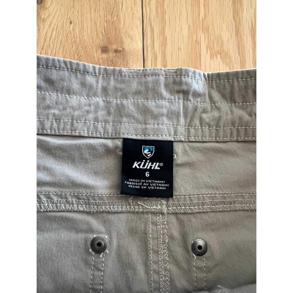 Kuhl Lot of 2 Women's Hiking Shorts 6" Inseam Mid Rise Size 6 - Picture 12 of 15